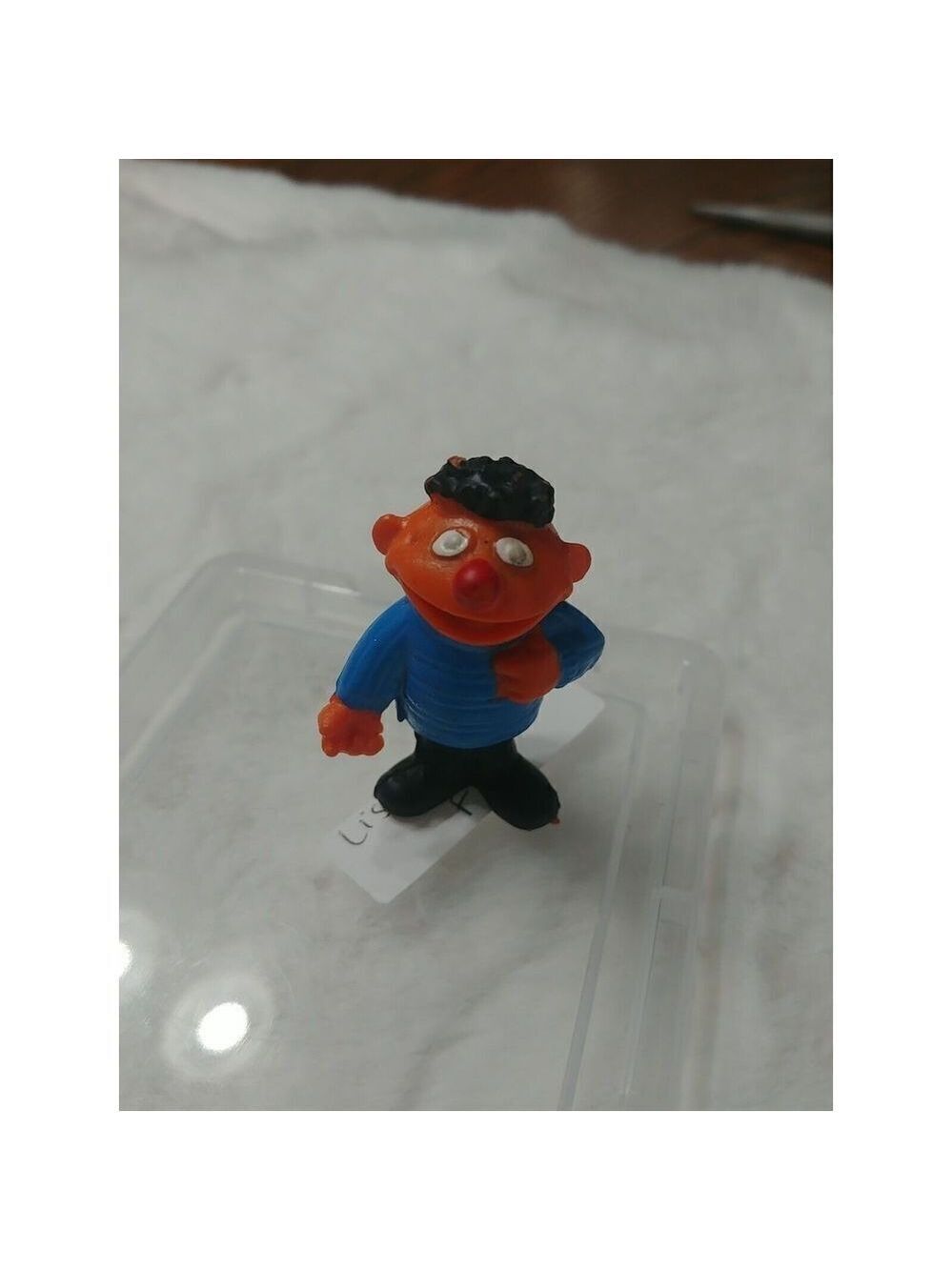 Muppets Ernie 2 Inch Miniature PVC Figure Vintage Muppets Inc Sesame Street